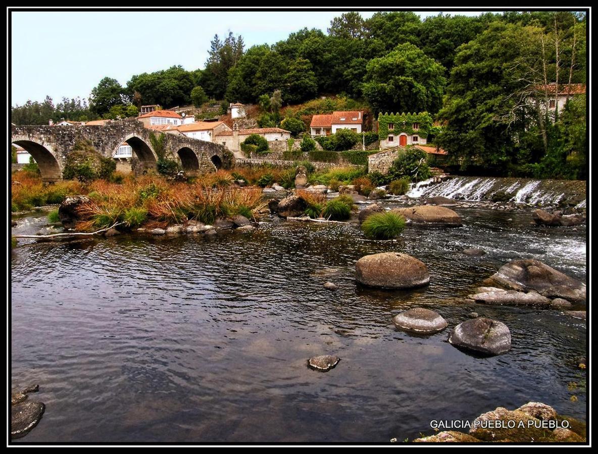 Casa De La Abuela En El Camino De Santiago A Finiesterre Negreira Esterno foto